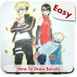 How To Draw Easy Boruto Step by Step icon