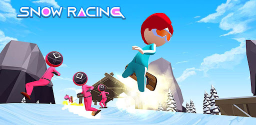 Snow Racing: Winter Aqua Park
