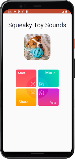 Squeaky Toy Sounds Screen 2