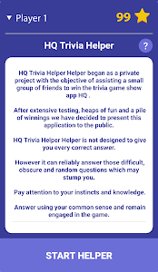 HQ Trivia Helper Unknown