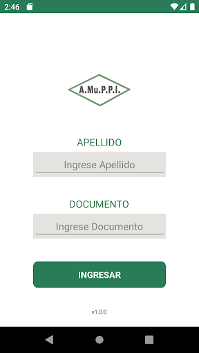 Android application AMuPPI screenshort