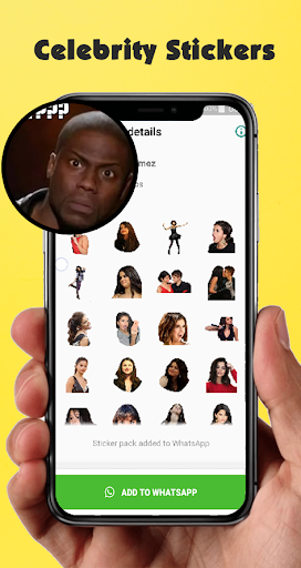 Funny Celebrity Sticker for Wh Screen 2