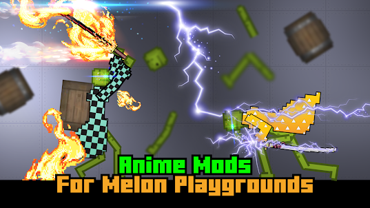 Anime mod for melon playground