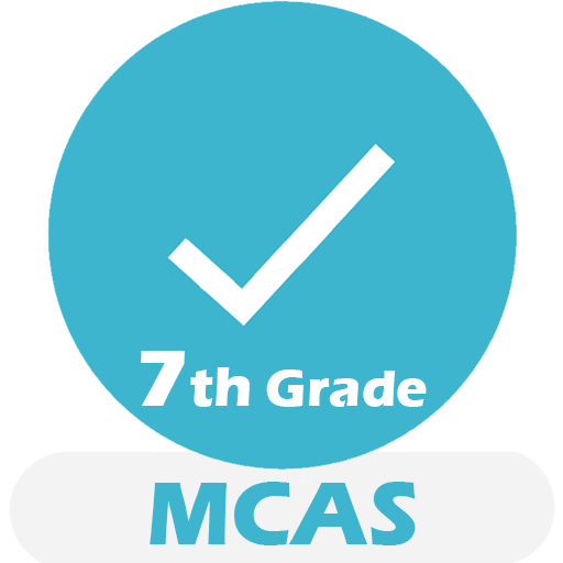 Grade 7 MCAS Math Test & Pract  Icon