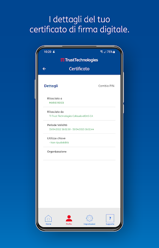 Trust Signer pro Screen 2