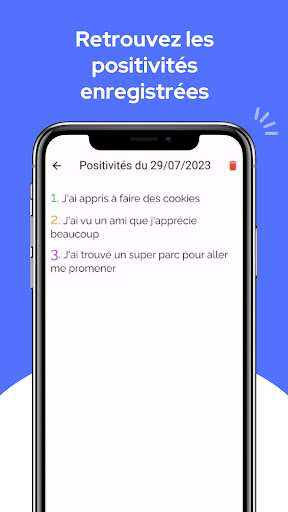 Mon journal positif Screen 3