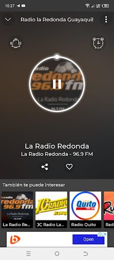 Android application Radio la Redonda Guayaquil screenshort