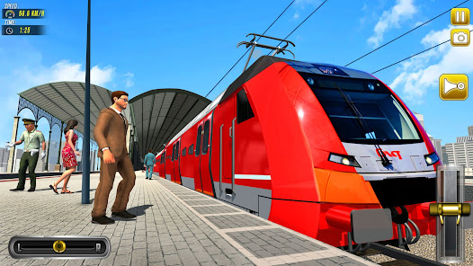 City Train Driving Train Games  screenshots 9