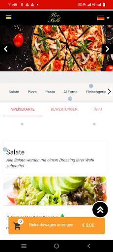 Ristorante Pico Bello Screen 2