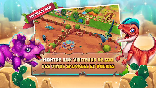 Dinosaur Park - Primeval Zoo screenshots apk mod 3