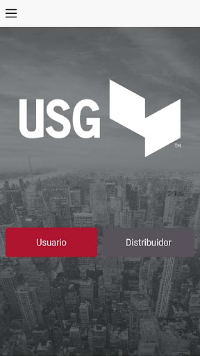 Android application Conexión USG screenshort