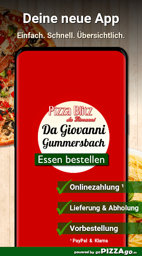 Android application Pizza Blitz Da Giovanni Gummer screenshort