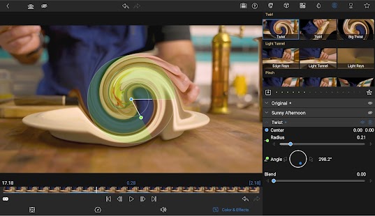 LumaFusion: Captură de ecran pentru editare video profesională