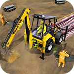 Cover Image of Download City Train Track Construction - Builder Games 2.5 APK