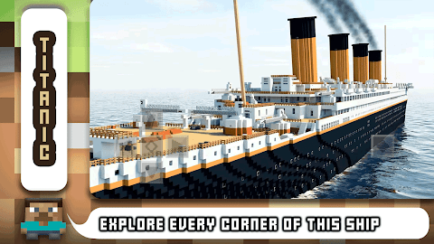 Titanic Mod Ship for MCPEのおすすめ画像4