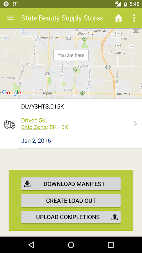 Android application State Beauty Supply screenshort