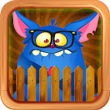 Cute Blue Monster Escape icon