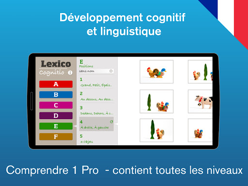 Android application Lexico Comprendre 1 Pro screenshort