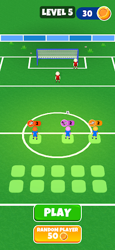 Android application Soccer Merger screenshort