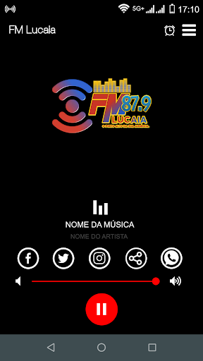 Android application FM Lucaia screenshort