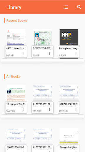 Android application PDF Reader - PDF Viewer, eBook screenshort