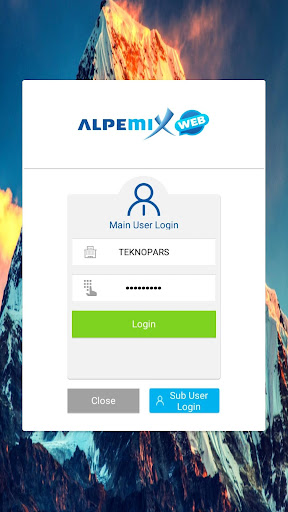 Android application Live chat support - alpemixWeb screenshort