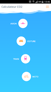 Captura 2 Calculateur CO2 android