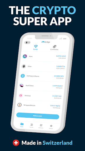 Android application Bridge Wallet screenshort