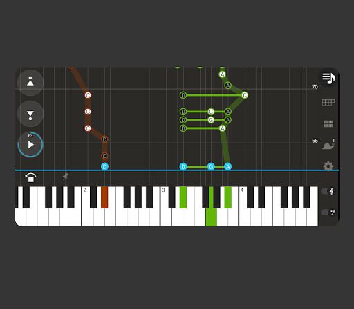 Android application Grand Pianizator screenshort