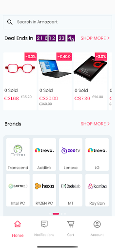 Amazcart Screen 2
