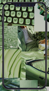 Sage Green Wallpaper HD 4K
