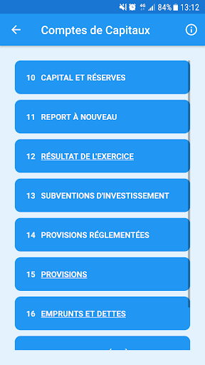 PCG - Plan Comptable Général F Screen 2