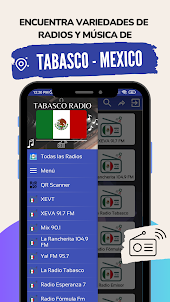 Radios de Tabasco: Fm -En vivo