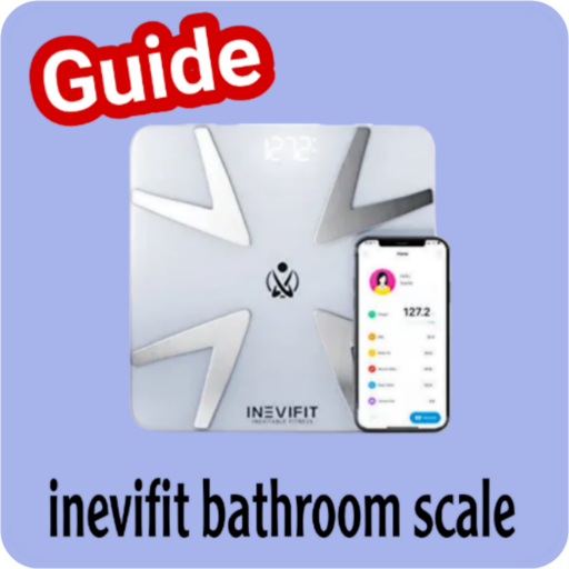 inevifit bathroom scale guide logo