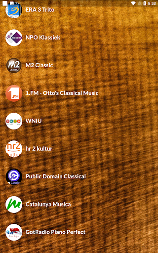Classical Music Radio Screen 3