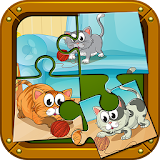 Pets Puzzle Games For Kids icon