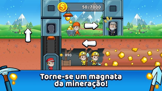 Idle Miner Tycoon Dinheiro Infinito MOD APK 1