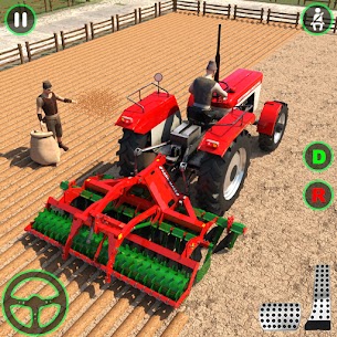 Farming Games Tractor Driving 1