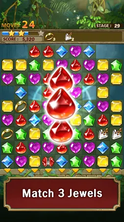Game screenshot Jewels Jungle : Match 3 Puzzle mod apk