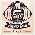 Cover Image of Tải xuống Fitness Gym Logo Design Maker  APK