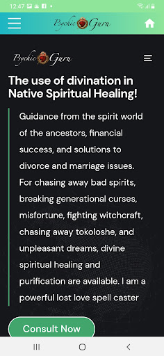 Psychic Guru Screen 3