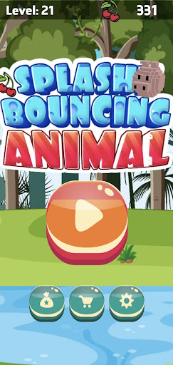 Android application Splashy Bouncing Animal screenshort