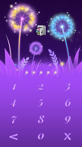 AppLock Live Theme Dandelion Screen 2