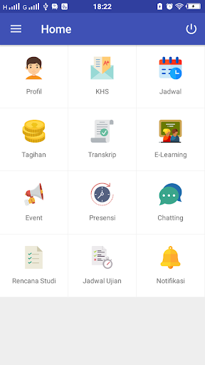 Android application Student UID screenshort