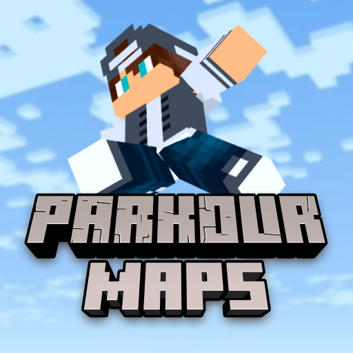 Parkour maps for Minecraft PE logo
