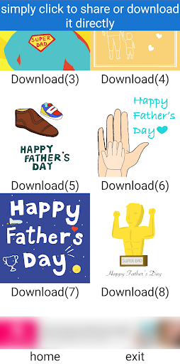 Fathers Day cards Screen 2