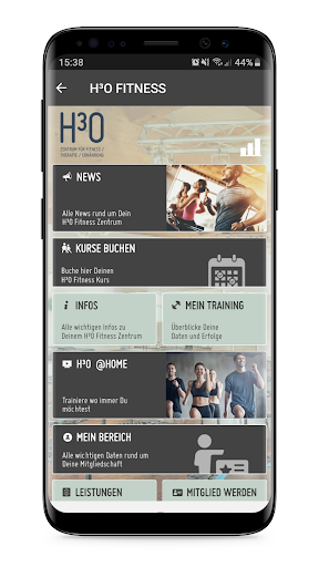 H³O App Screen 2