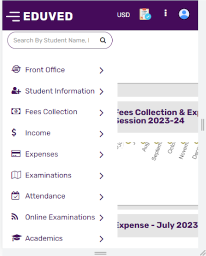 Eduved School App Screen 3