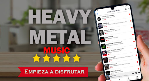 Android application Heavy Metal Music screenshort