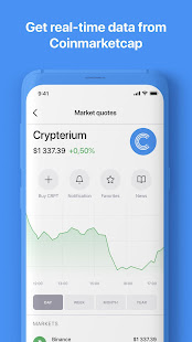 Crypterium | Bitcoin Wallet